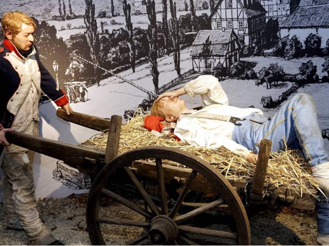 Ausstellung "Die Skelette vom Uni-Campus"